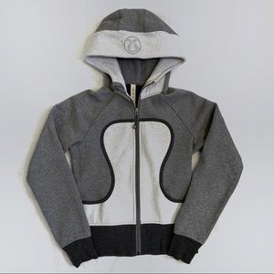 Lululemon | Silver Sensation Scuba Hoodie, Size 4